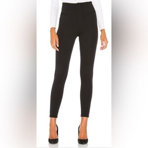 Free People Elena High Rise Skinny Black Pants Size 4 NWT